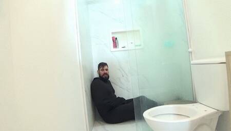 Fart on my toilet slave Part 1 by Isabelita and daniel santiago full hd