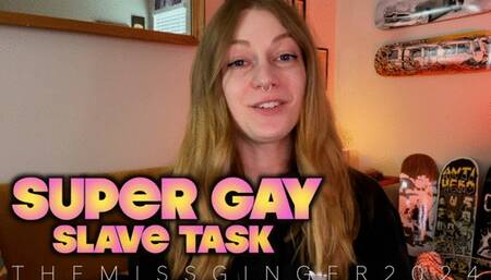 Super Gay Slave Task