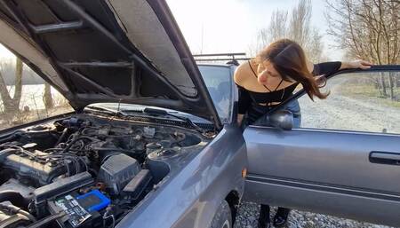 Margo got stuck on her way to work