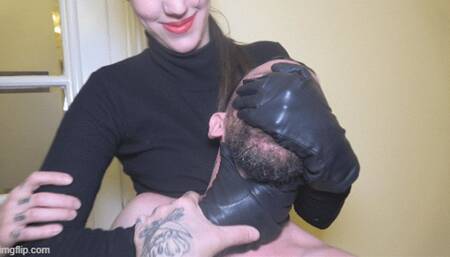 My performance in leather gloves