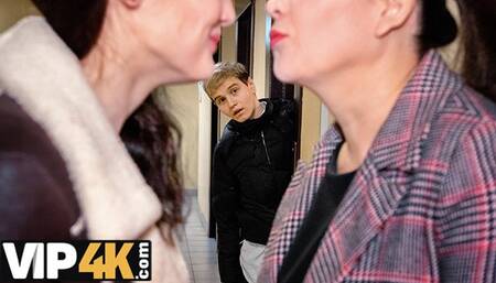 Old vs young (18+) dirt with explosive Kris Vog from Shame 4k