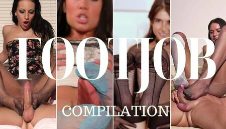 Footjob Compilation 1