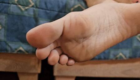 Katherine dirty foot soles teasing