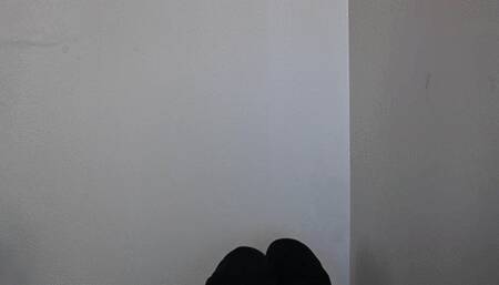 Rhea smothers and tries gagging me with her feet (4k)