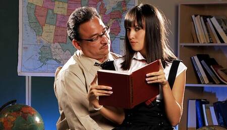 Nadia Aria's classroom video by TeamSkeet Extras