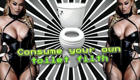 Consume your own toilet filth