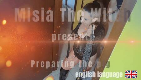 Preparing the pig - Prepariamo il maiale - part 1