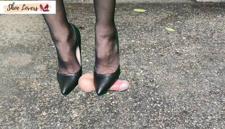 I found a dick sticking out of the sidewalk at the public park 4k