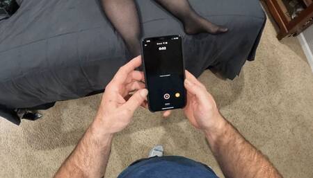 Fucking with a mask on and stockings