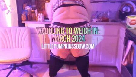 Waddling to Weigh In: March 2024