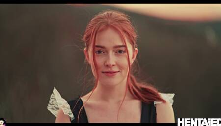 HENTAIED - Most Beautiful Red Head Extreme Masturbation by Jia Lissa