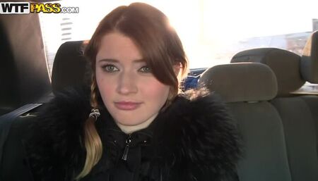 Teen amateur girls sex in the car
