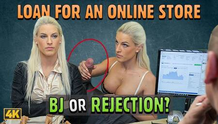 Blowjob movie with sex hungry Blanche from Loan4k