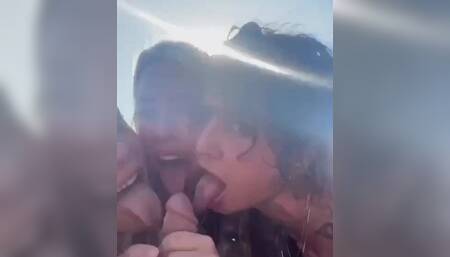 Super blowjob with three sluts-very short