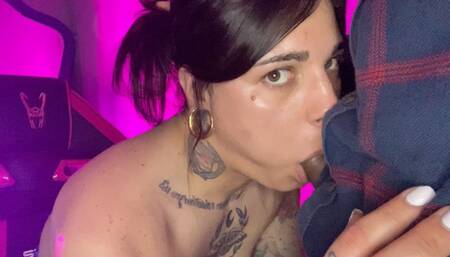 He rolled up my tight ass and came inside! Creampie! - OF/EMMAINK13