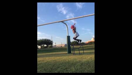 Femboy Hanging Wedgie Compilation