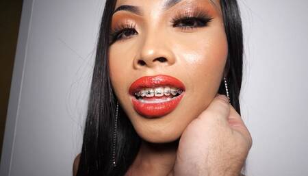 Tiny hard body Asian ladyboy shemale teen blowjob and raw anal doggystyle