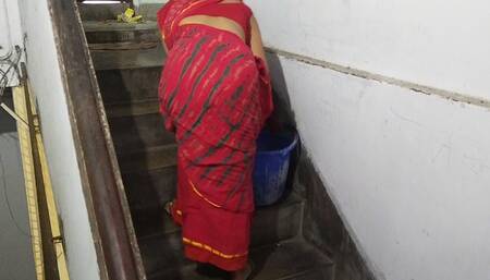 Desi Middle Class Housewife Fucking with Devar