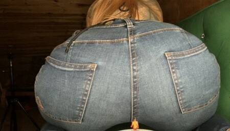 Stimulation with jeans