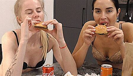 Appetizing burgers! MP4