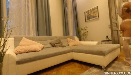 WILD PASSIONATE SEX WITH SPICY PETITE LATINA - VERONICAL LEAL - BTS CAM