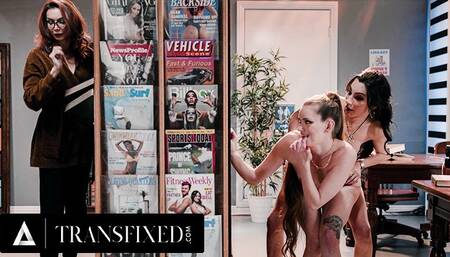 Ariel Demure Fucks PAWG Erin Everheart In PUBLIC LIBRARY! RISKY SEX! THEY GOT CAUGHT!