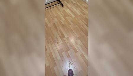 Massive Cunshot Sprays Bedroom Floor