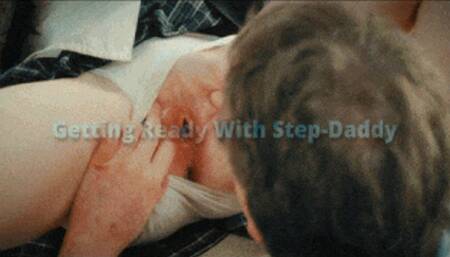 Getting Up with Step-Daddy, dirty schoolgirl fantasy roleplay sex, featuring pee, panties, spanking and unicorndisney