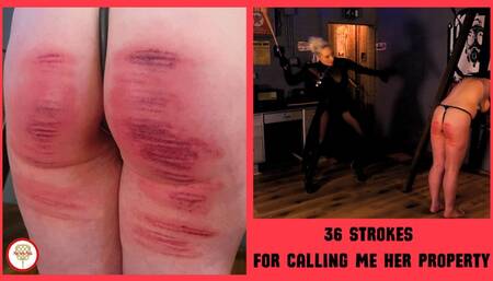 36 Strokes For Calling Me her Property (1080 HD)