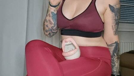 Sweat and Red after Sport ?