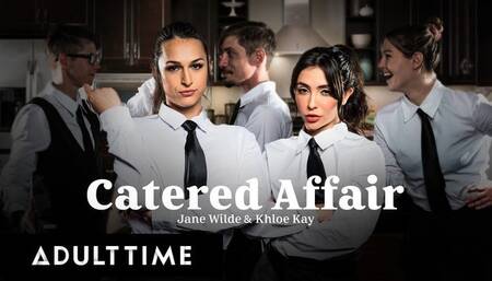 Hot Caterers Jane Wilde & Khloe Kay Get CAUGHT Hooking Up On the Job!