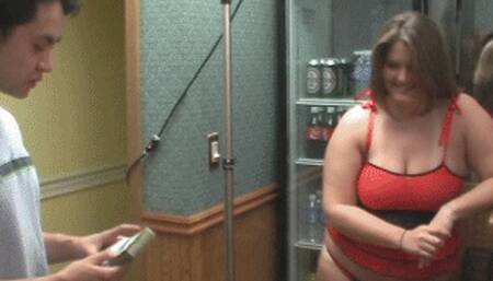 Big Beautiful Woman Busty Bethany Massages Asian Street Racer! (mp4 sd)