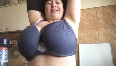 Roxanne Miller - Topless burping