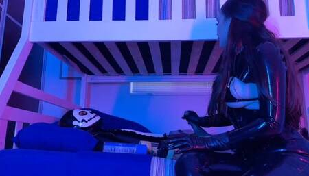 Late night Snack: Milked and re-fed cum by Alexxa Von Hell