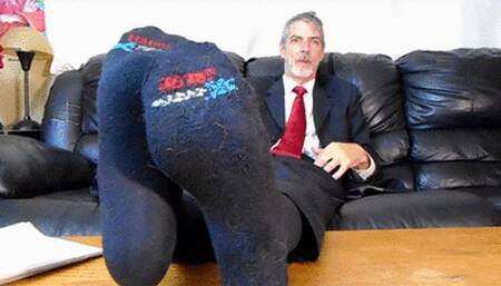 Mean Boss Demands Socks Worship - Richard Lennox - MP4 1080 - Remaster