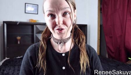 Thong, Leggings, Sports Bra tease, to locked up, chastity, handcuffed, nipple clamped slave 720p part 1 or 2