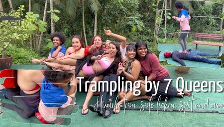 Trampled by 7 Queens!