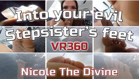 Into your evil Stepsister's feet - VR360