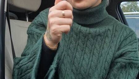 Waiting for you in the car