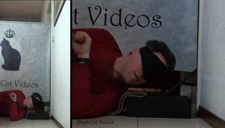 Alice dancing on head and body (two cameras view)