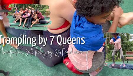 Trampled by 7 Queens