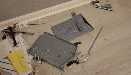 crushing a scanner crush under my new high heel stilettos