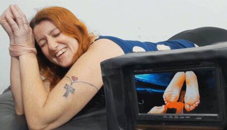 Amanda in intense soles tickling on the tickle tv 2024