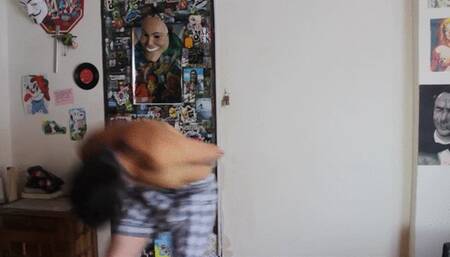 ADA LOKE KICK doing a hard kicks to the face with her friend