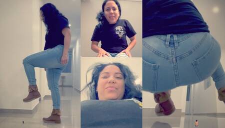 I Am Going To Squish ALL OF YOU - Giantess Canela 4k