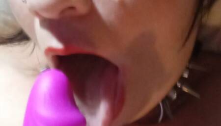 amateur dildo XXX masturbation