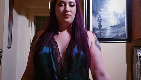 Secret Smoke in the Kitchen (soft domme tease)