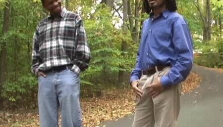 Jessica Milf Blows Big Black Cocks (BBCs) Outside Of Her Trailer! (mp4 sd)