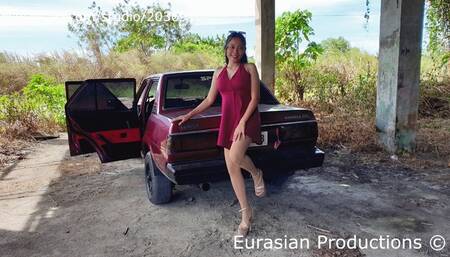 124 - Jazz Revving old Toyota no pedal cam