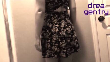 Short Sepia Striptease